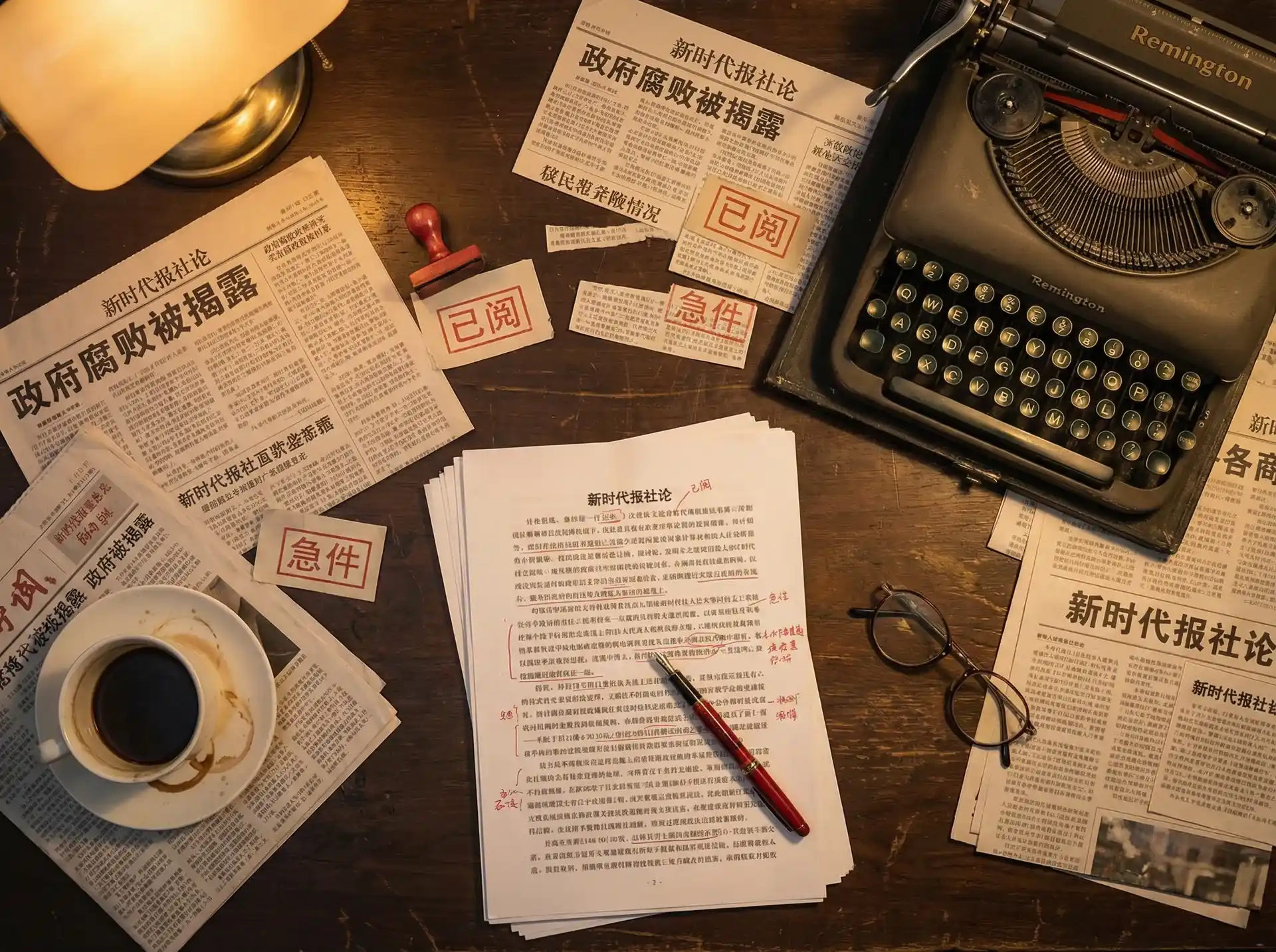 [冲哥黑料] - 冲哥黑料自媒体实时更新 | 深度揭秘冲哥黑料导航 - 报社编辑部工作场景